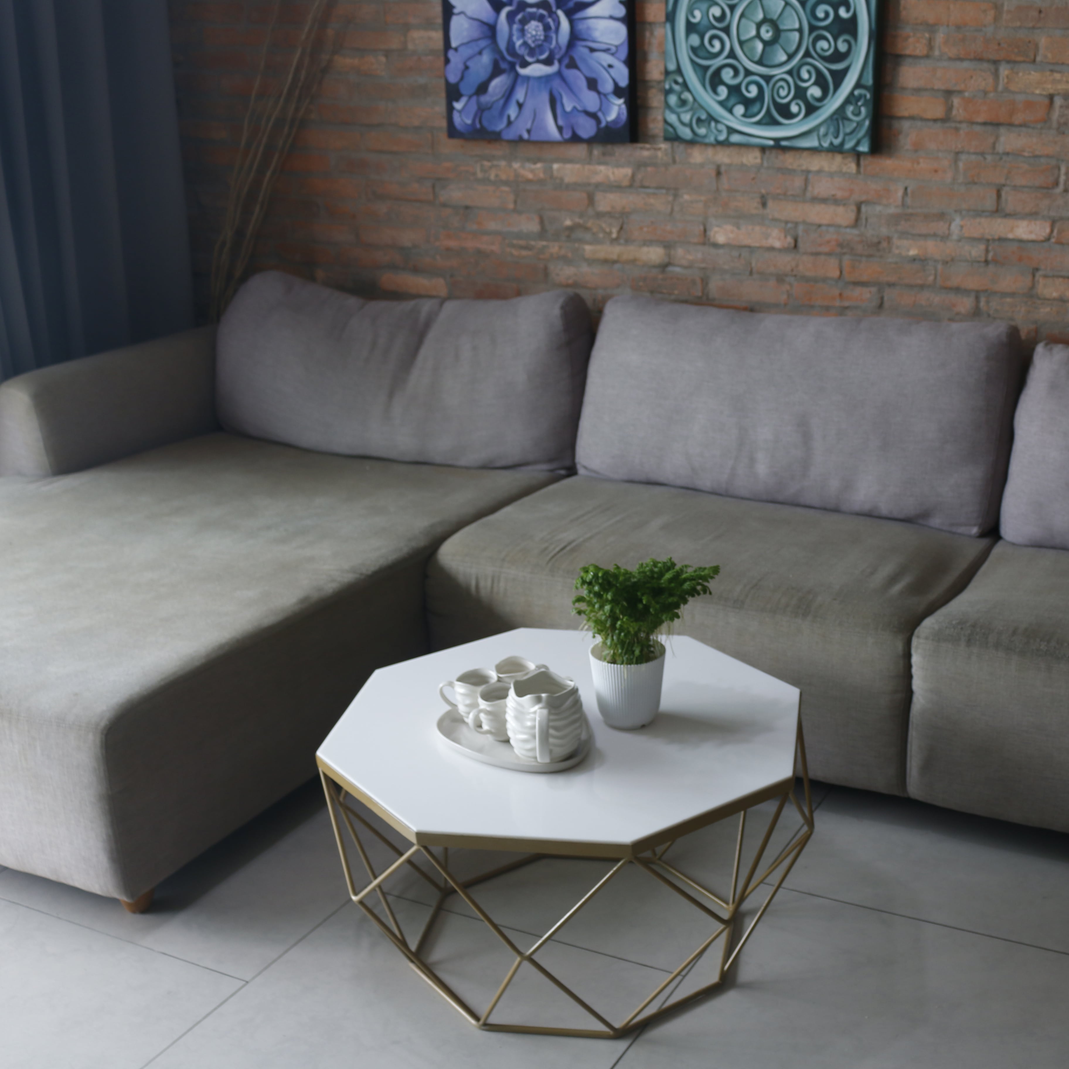 Bàn Sofa Solid Surface Montelli