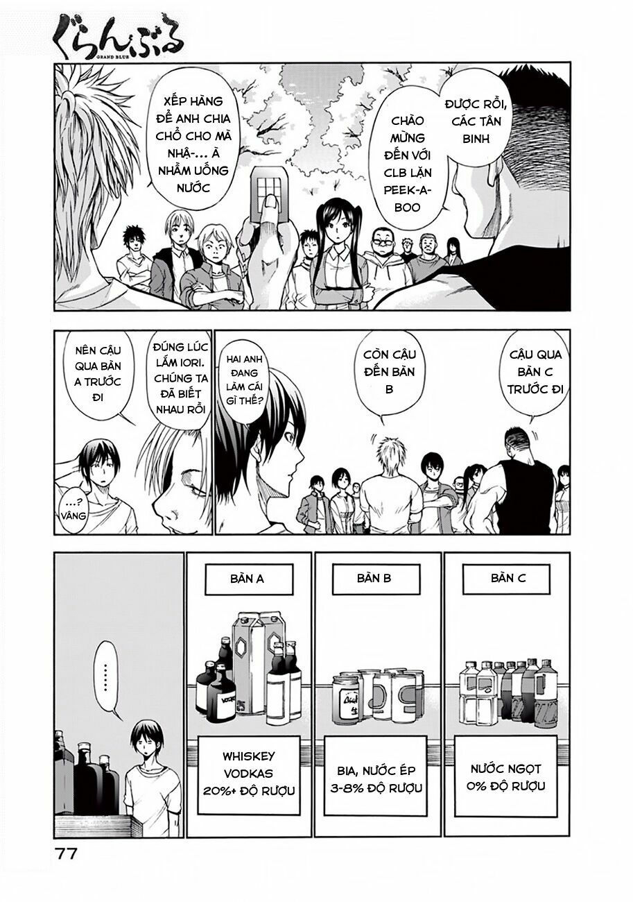 cô gái thích lặn - grand blue chapter 2 25