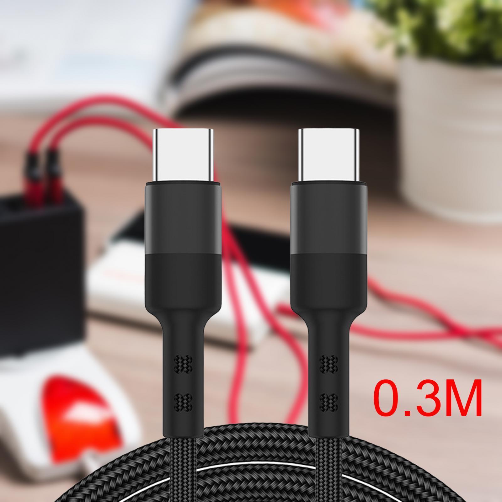 USB Line Cable 60W 3A Fast Charging Cable for Smartphones Fittings Accessories