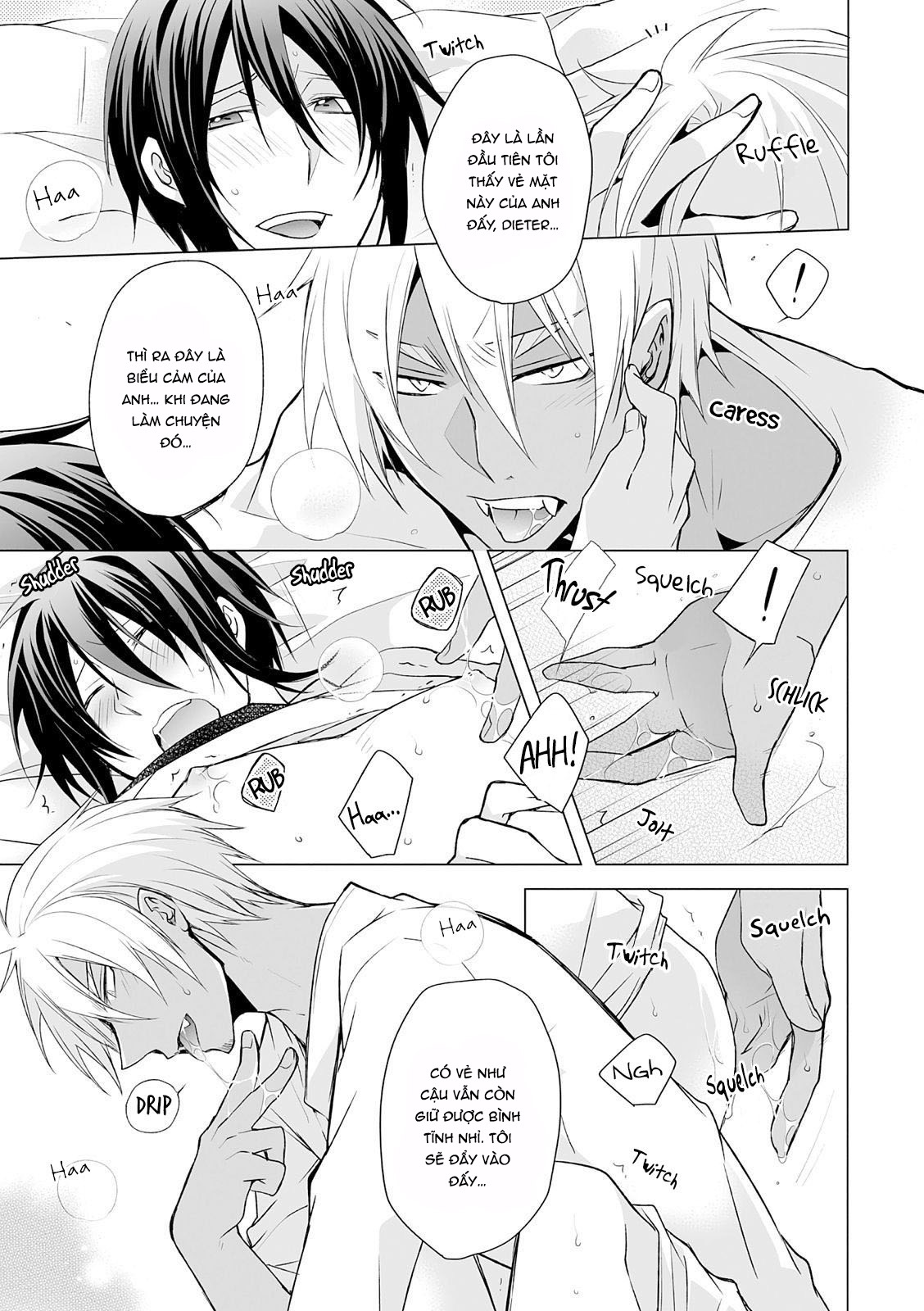 anh chàng người sói và tiểu thuyết gia lập dị chapter 3.1 17