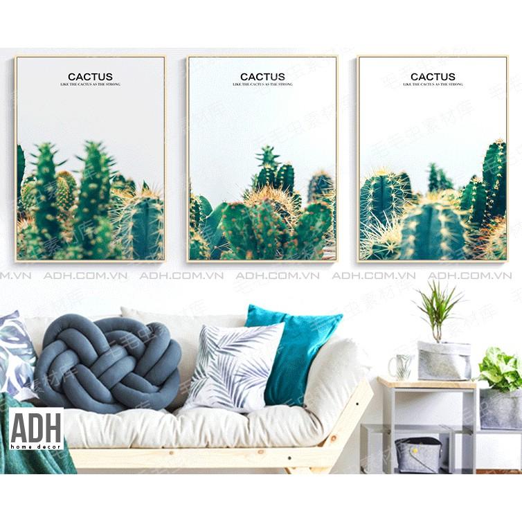 Tranh treo tường xương rồng ADH181220-112
