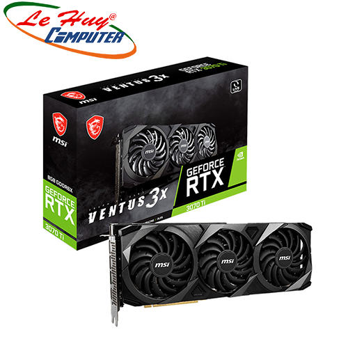 Card Màn Hình - VGA MSI RTX 3070 Ti VENTUS 3X 8G OC - Hàng Chính Hãng