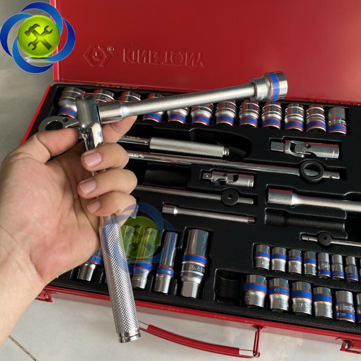 Bộ tuýp Kingtony 9063MR 62 chi tiết hệ mét 1/4 + 3/8 +1/2