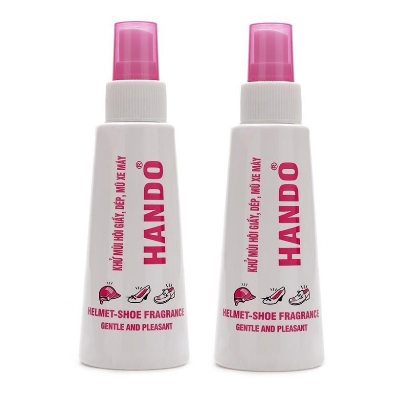 Chai xịt khử mùi giày dép, mũ bảo hiểm HANDO...120ml