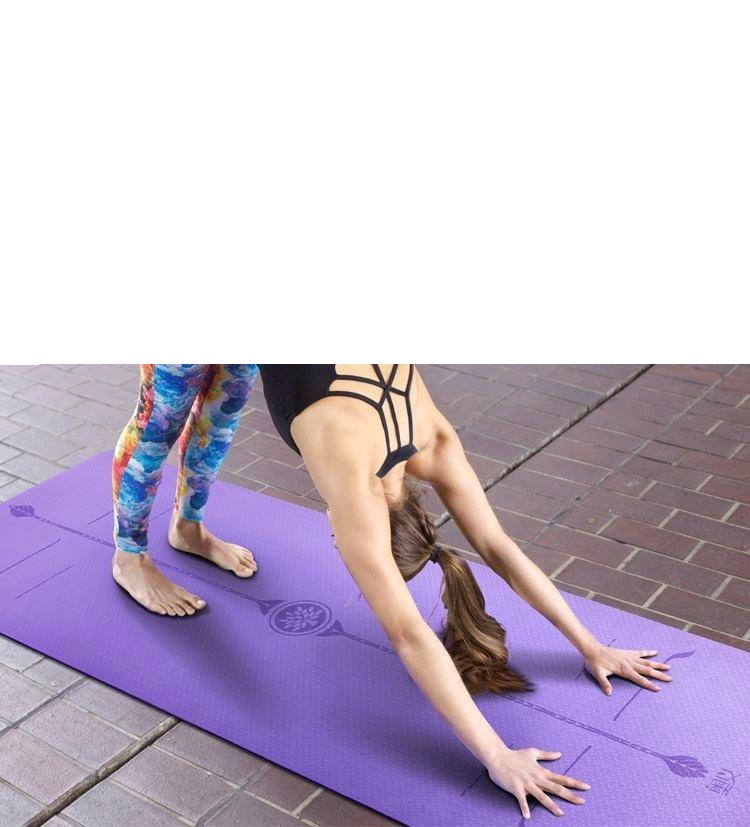 Thảm tập Yoga định tuyến TPE 6mm