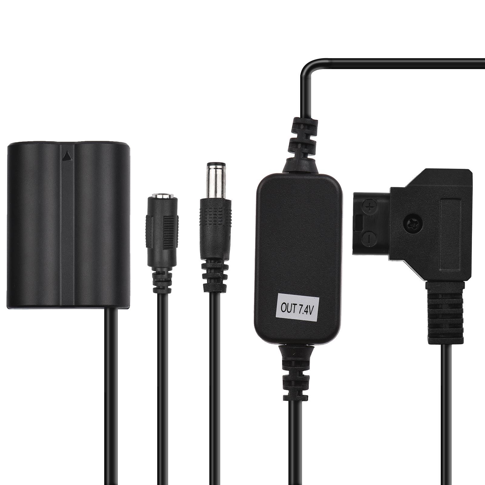 V-Mount D-TAP Power Adapter Cable to CP-W235 Dummy Battery DC Coupler Charger Replacement for Fujifilm X-T4