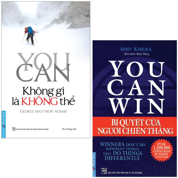 Combo Sách You Can - Không Gì Là Không Thể + You Can Win - Bí Quyết Người Chiến Thắng