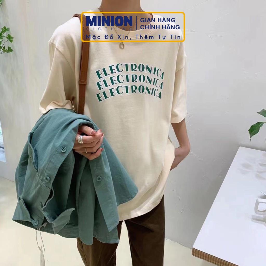 Áo thun tay lỡ MINION CLOTHING phông Unisex nam nữ tee oversize form rộng pull Ulzzang Streetwear Hàn Quốc vải mềm A3001