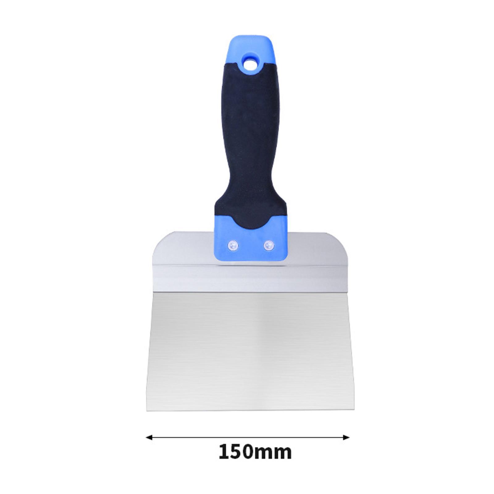 Paint Putty Scraper Stainless Steel Painters Tool Spackle Knife, for Decals Plaster