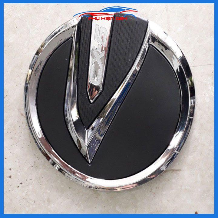Ốp nắp bình xăng Mazda Cx5 2015-2016-2017 nhựa đen chống trầy trang trí ô tô