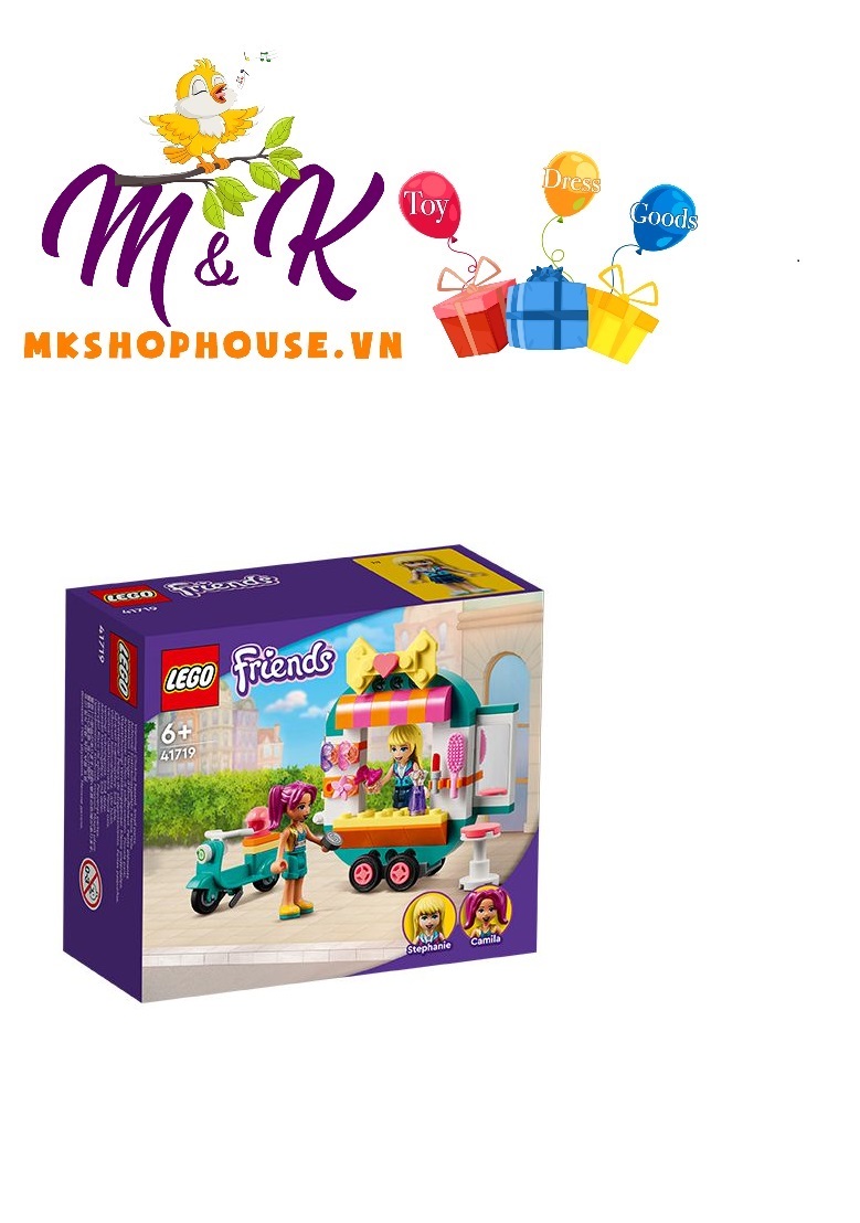 LEGO Friends 41719 Tiệm làm đẹp di động của Stephanie (94 chi tiết)