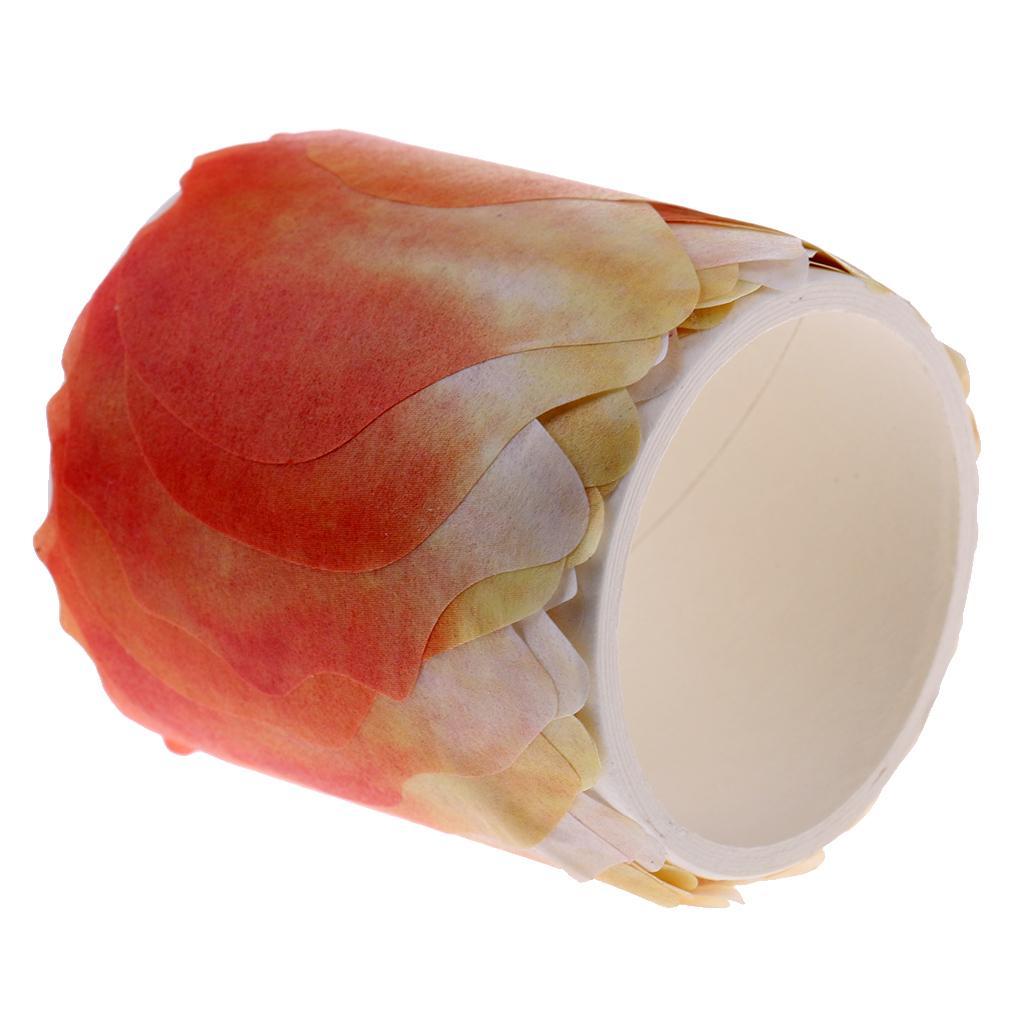 Watercolor Sakura Petal Washi Tape DIY Decorative Scrapbooking Sticker Masking Adhesive Tape Hand Account Sticker Stationery Tape