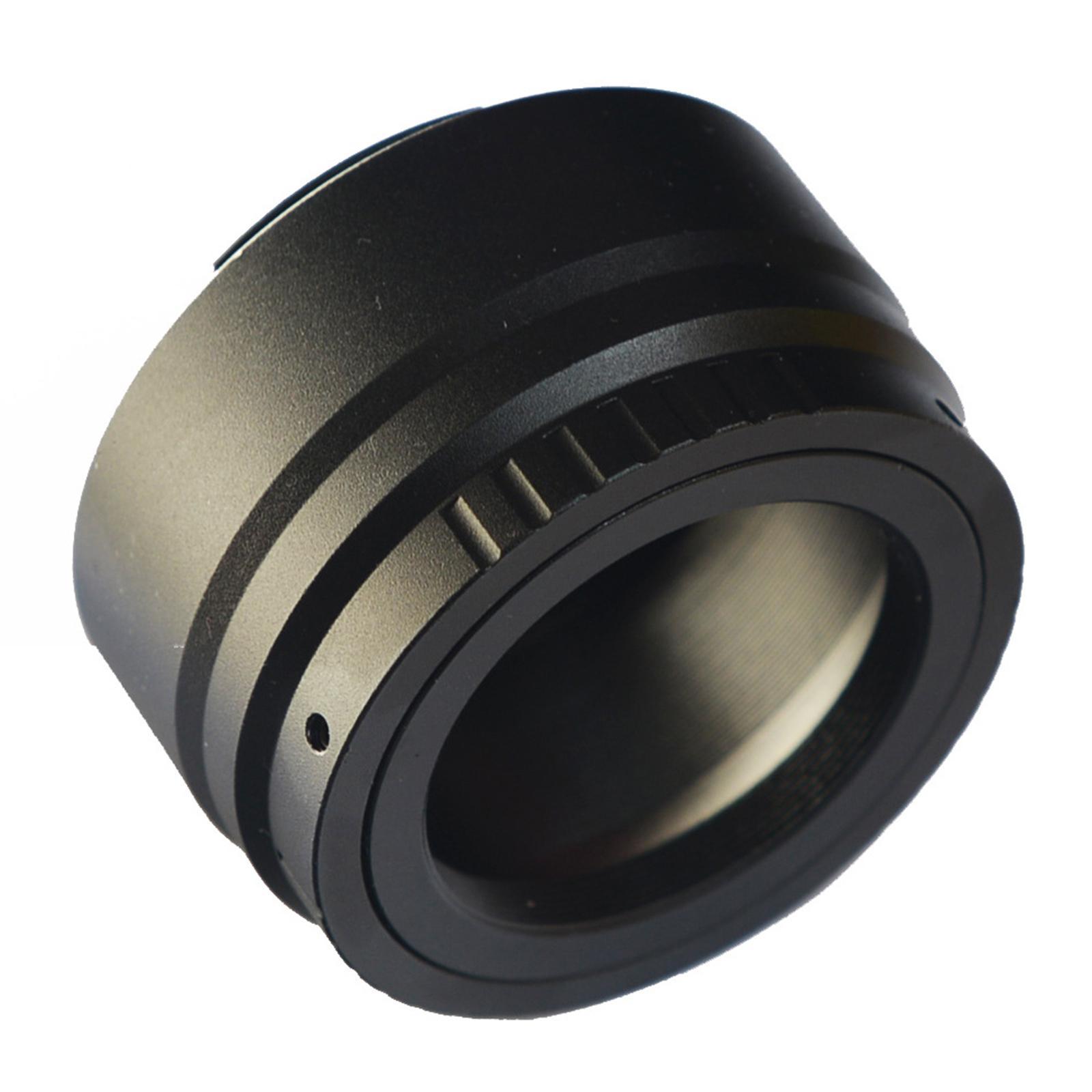 T2/T Mount Lens Adapter Rings Camera Converter M42 T Mount Adapter Aluminum T-Mount Adapter for EOS R for Slr DSLR Cameras
