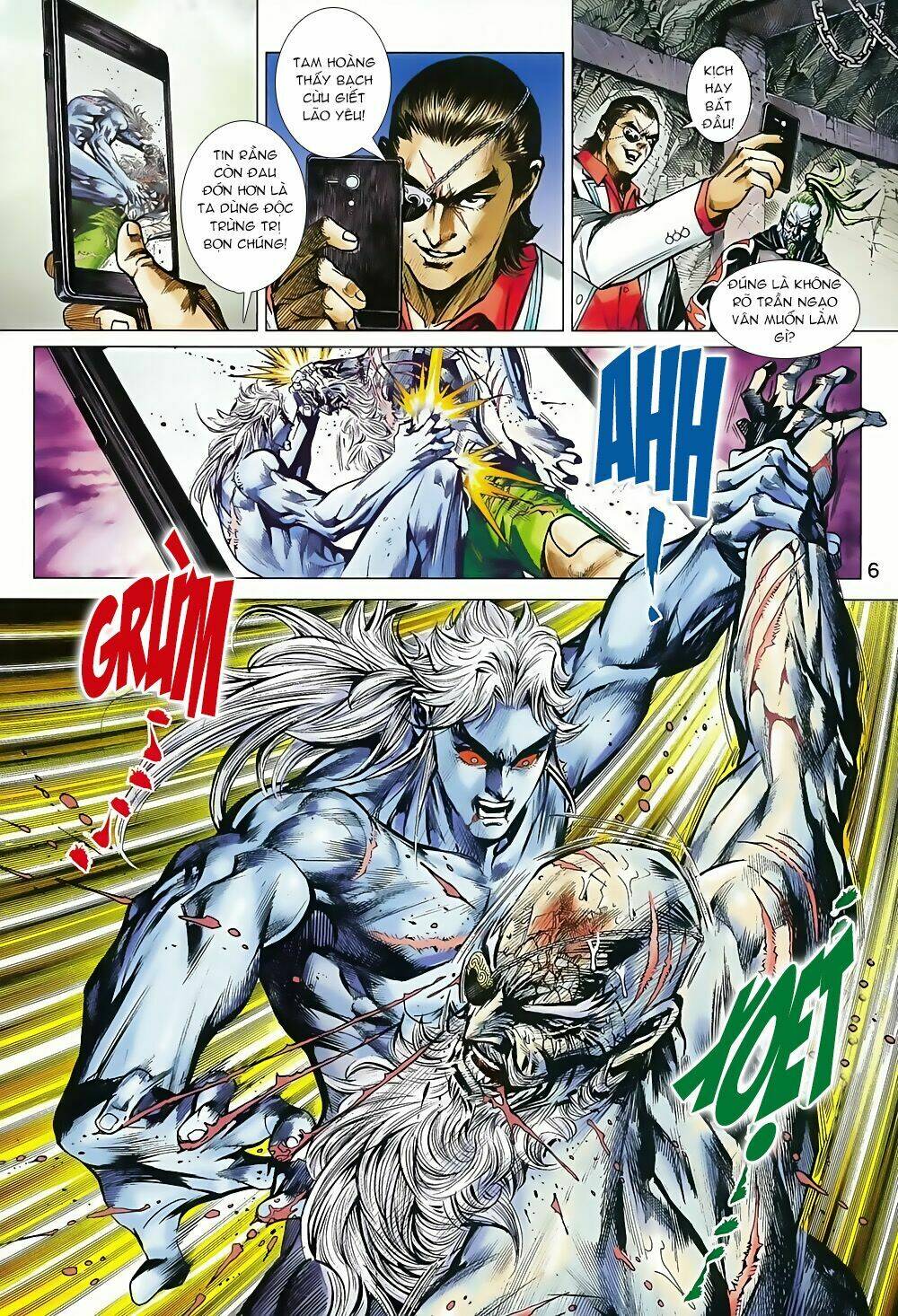 tân tác long hổ môn chapter 814 6