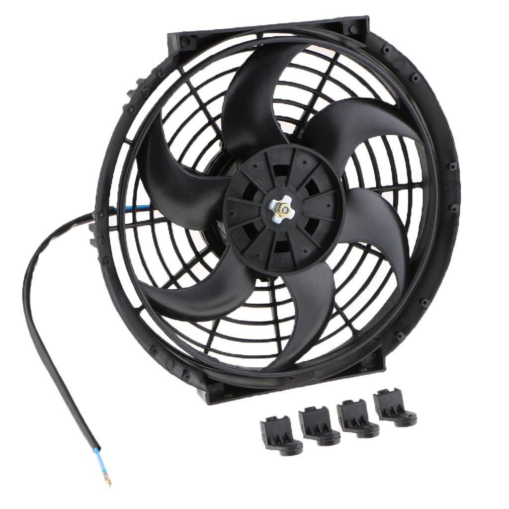 10 inch  Push Pull Electric  Cooling 12V 80W Mount Kit