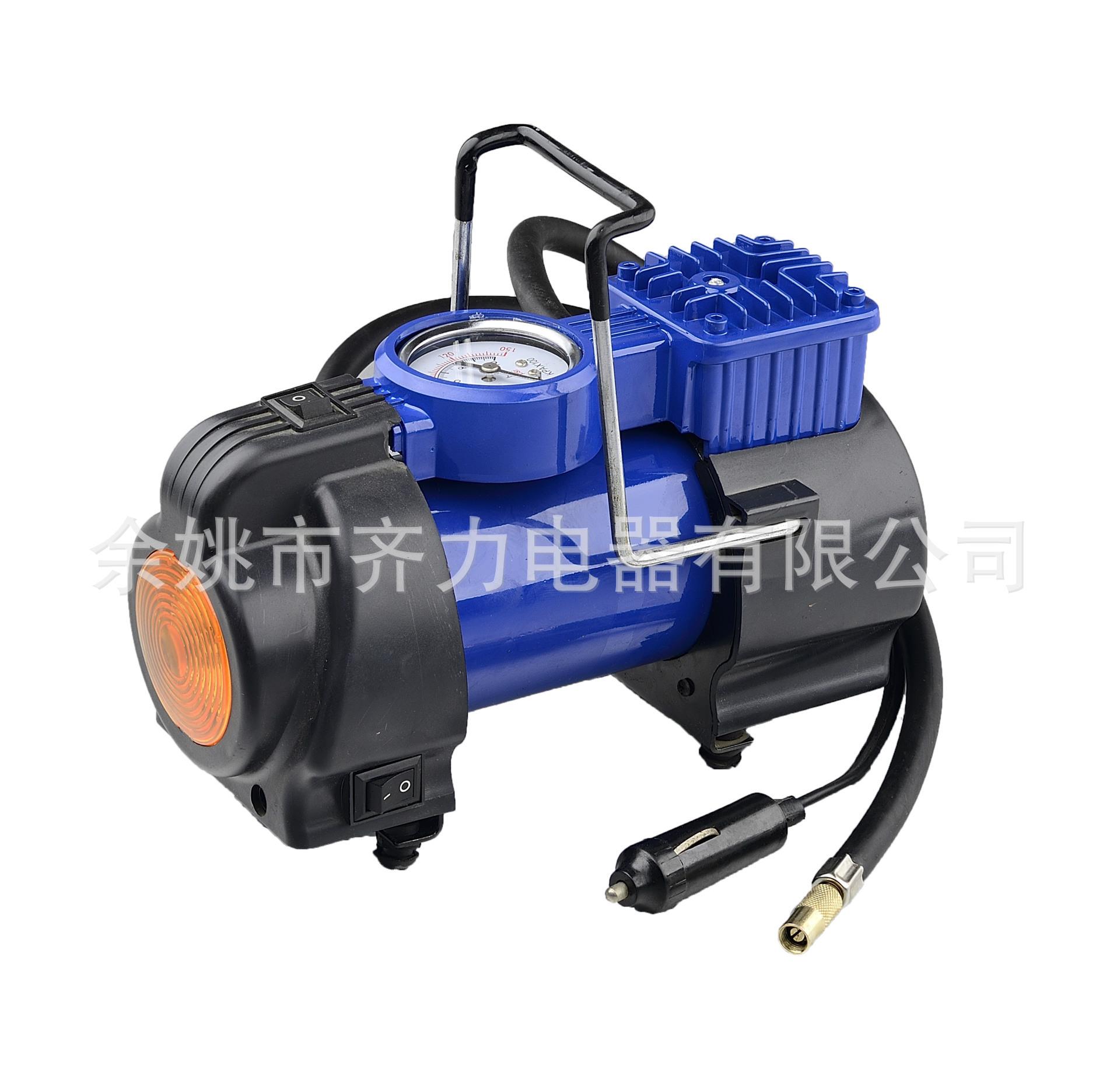 Máy bơm không khí phong cách mới nhất 12V với máy bơm không khí nhẹ Máy bơm không khí ô tô máy bơm không khí khẩn cấp di động máy bơm không khí công suất cao