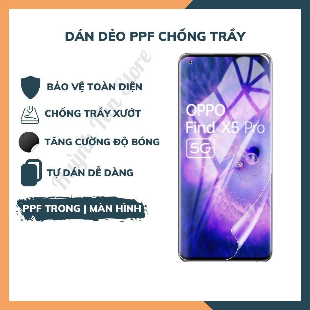 Miếng dán ppf find x5 pro trong suốt hoặc nhám chống vân tay bảo vệ camera mua 1 tặng 1 phụ kiện huỳnh tân store