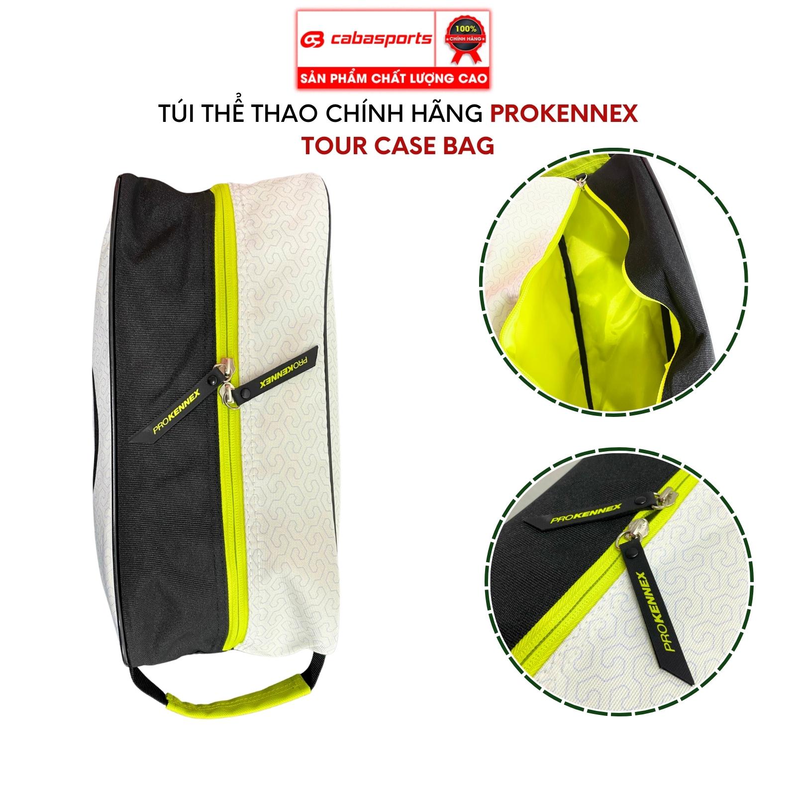 Túi thể thao Prokennex Tour Case Bag cao cấp chính hãng, Túi đựng giày thể thao tiện dụng chất lượng giá rẻ