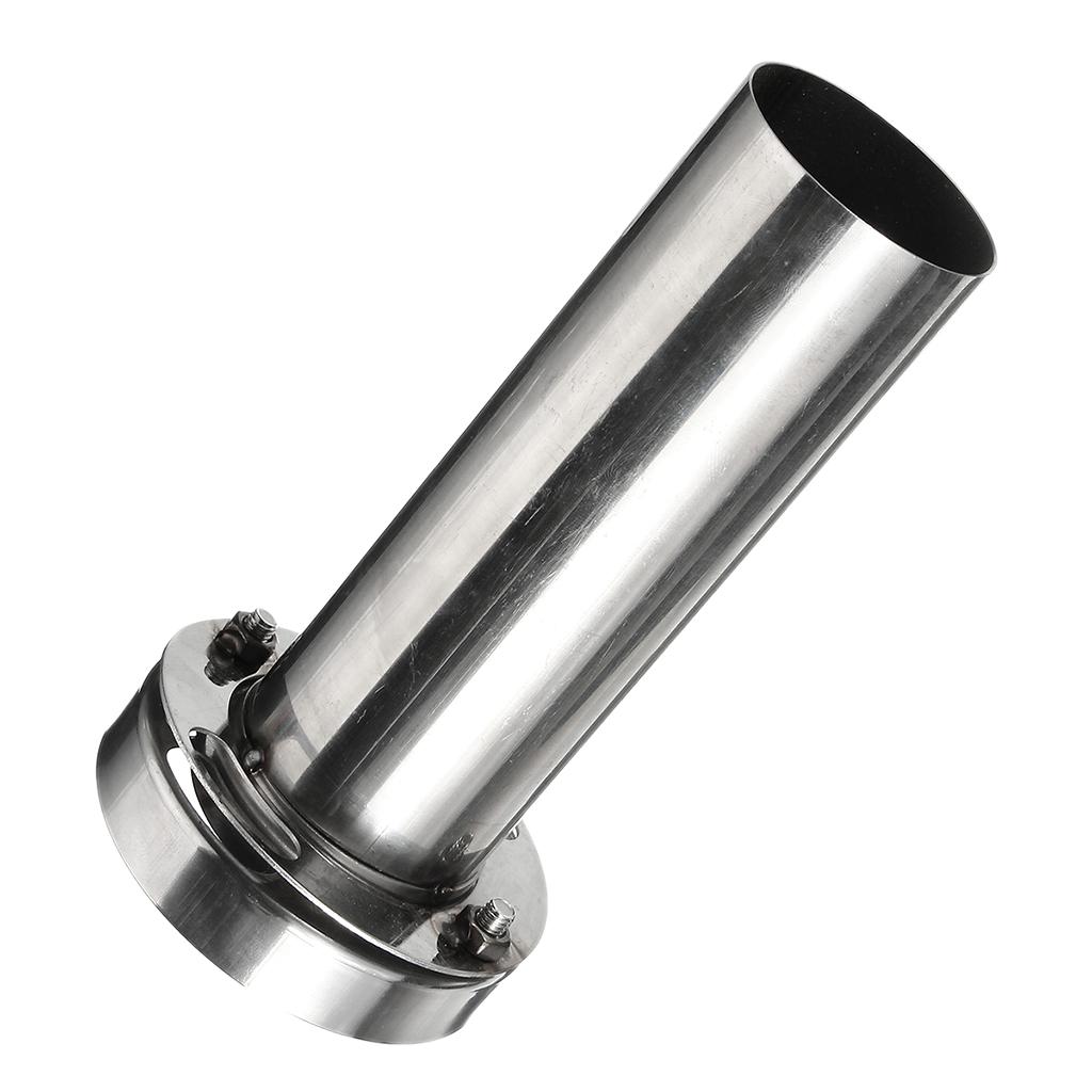 Insert Removable Stainless Steel Round Exhaust Tip Silencer Muffler 3.5 inch/4 inch/ 4.5 inch
