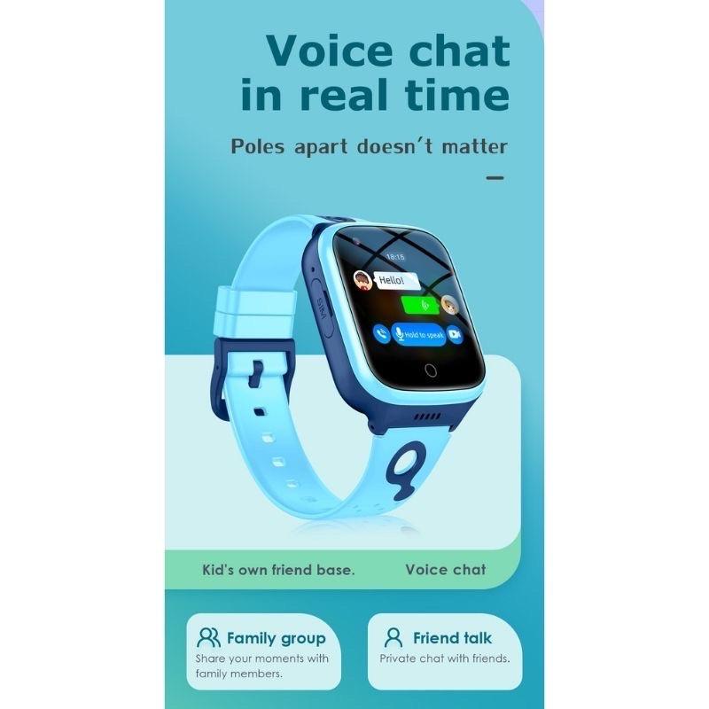 Đồng Hồ Thông Minh Cho Bé 4G CLEVER HIPPO TOY CLEVERKID