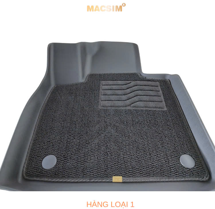 Thảm lót sàn 2 lớp sd3 Hyundai Santafe 2019- 2024 Nhãn hiệu Macsim (Giảm giá nhưng chất lượng không giảm)