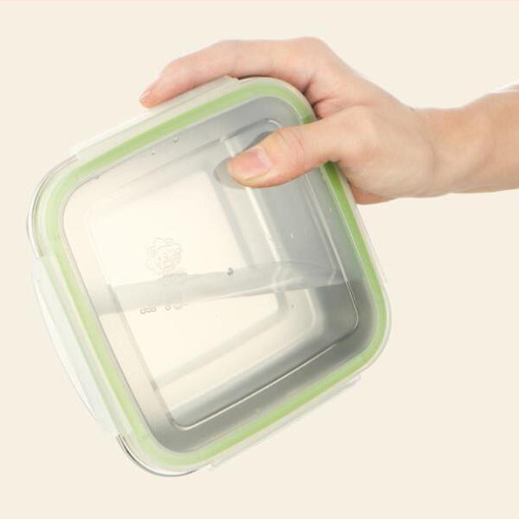 Stainless Steel Lunch Bags Lunch Box Bento Mess Tin Preservation Large,14oz