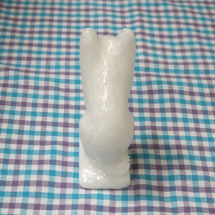 Tượng Mão Phong Thủy đá trắng