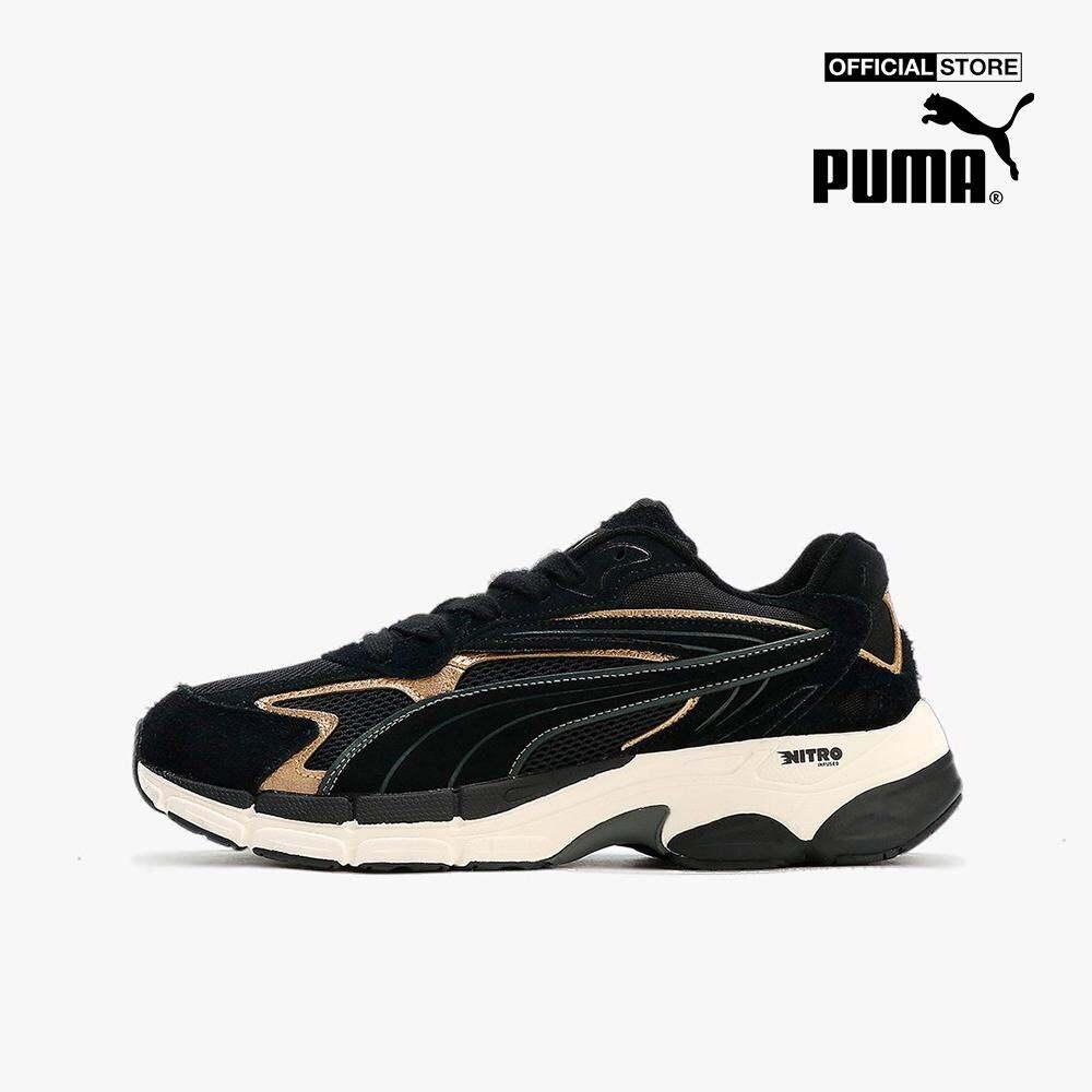 PUMA - Giày sneakers nữ cổ thấp Teveris NITRO Metallic 39686