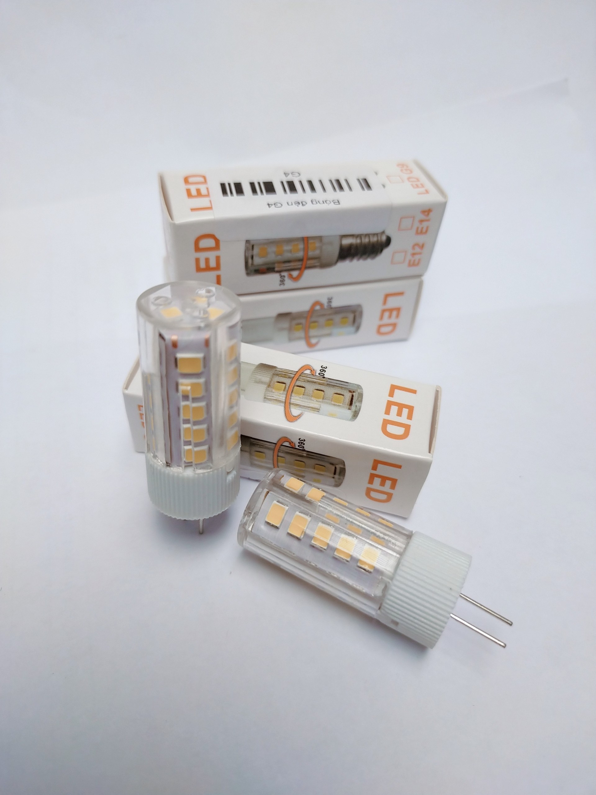 Bóng đèn LED ghim ngón TAMOGA EVIS G4 3W - 220V nhỏ gọn tiện dụng. LED chân kim cho đèn trang trí