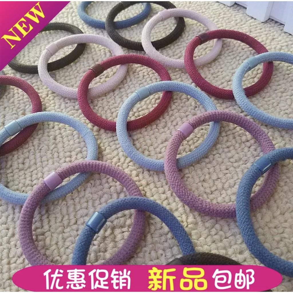 Sỉ 10 dây cột tóc nữ trơn nhiều màu