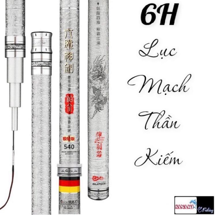 Xả hàng sale Cần Câu Tay Cao Cấp 6H 19i Lục Mạch Thần Kiếm  Thiết Kế C