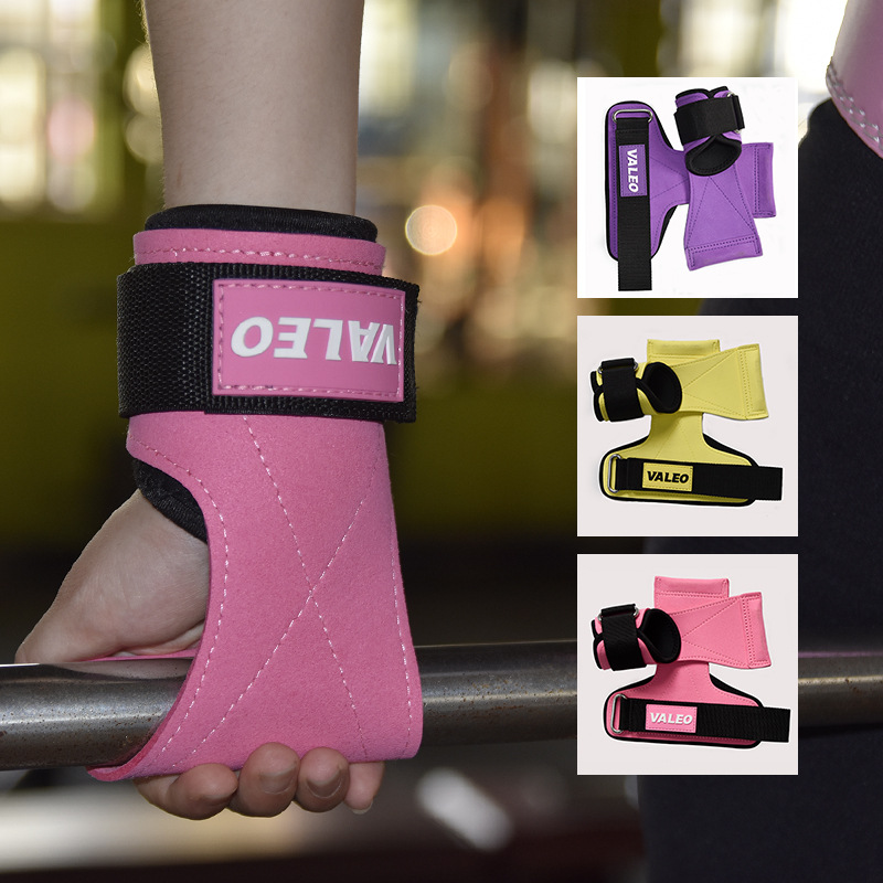 Găng tay gym nữ Valeo - Màu hồng cute dành cho những bạn nữ mê Gym