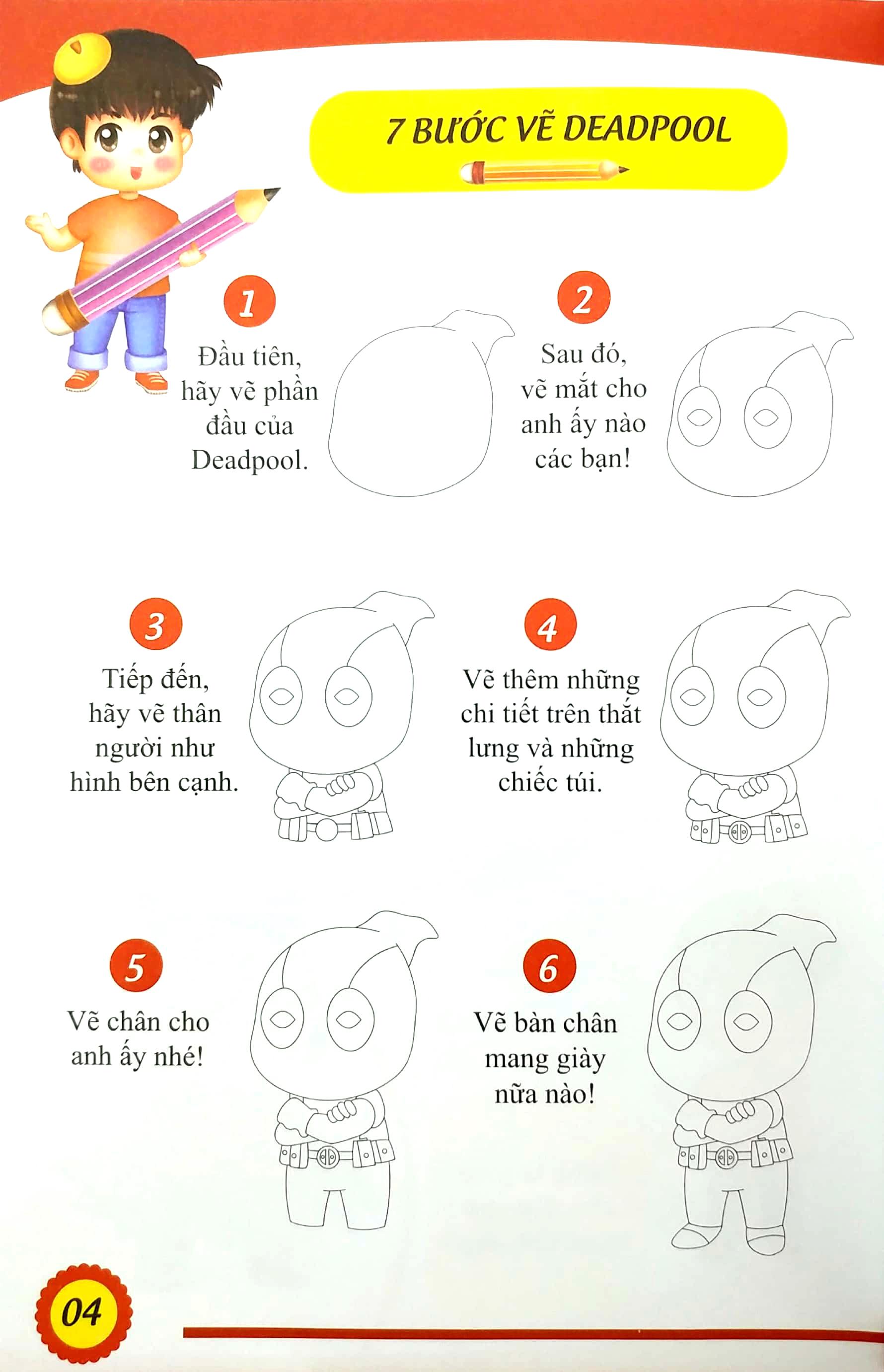 7 Bước Vẽ Siêu Nhân - Tập 1