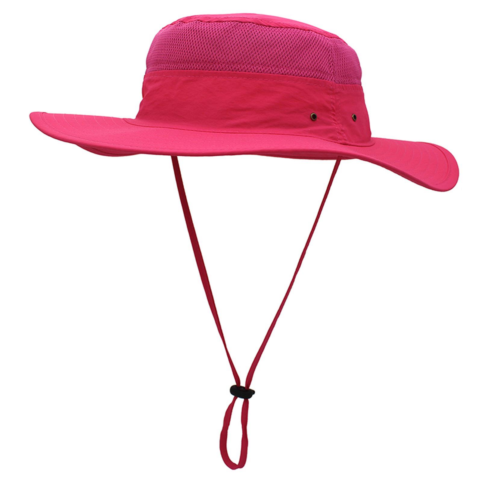 Mũ bucket có dây đeo cho nam chống nắng tia UV, có thể gập lại để câu cá đi bộ cắm trại
