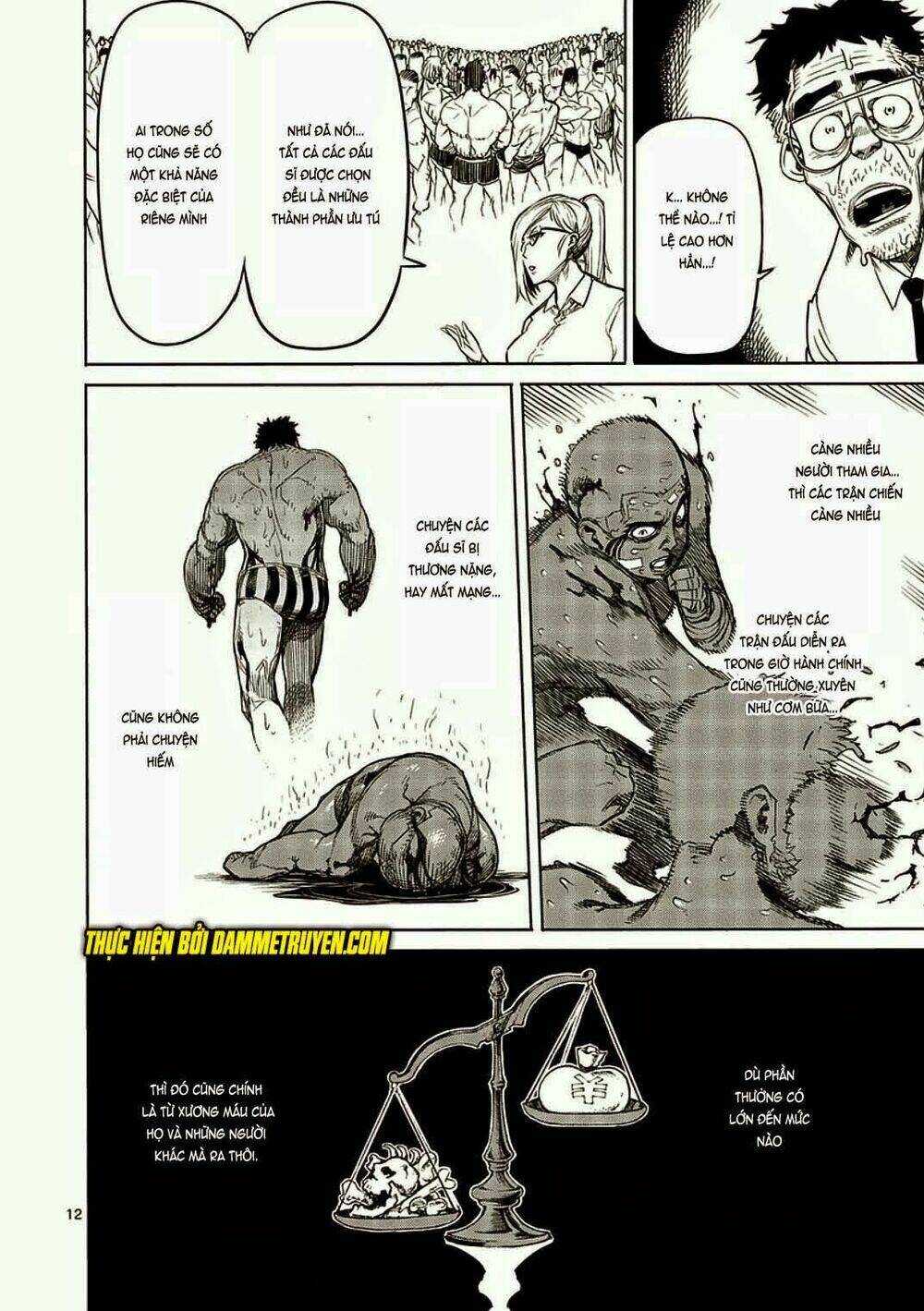 tokita ouma - đấu sĩ atula chapter 8 12