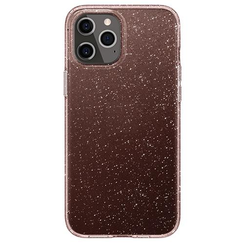 Ốp Spigen Liquid Crystal Glitter For IPhone 12/ 12 Pro tương thích với sạc không dây Hàng Chính Hãng