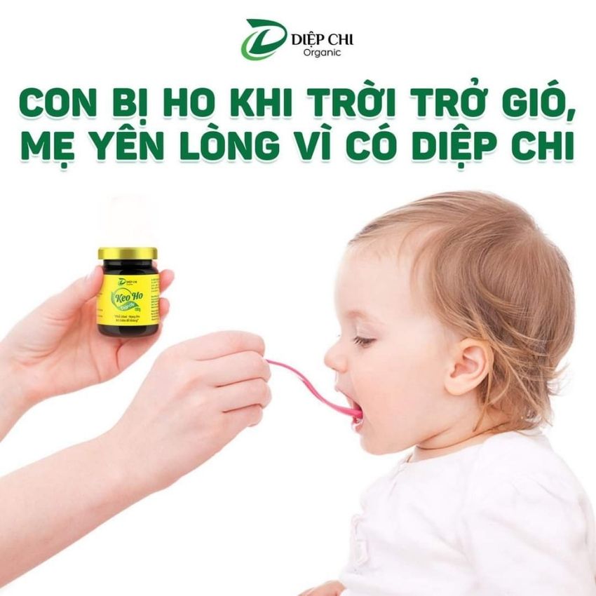 Keo Ho Diệp Chi Hỗ Trợ Điều Trị Ho, Bổ Phế, Giảm Tăng Tiết Đờm, Đau Rát Họng, Khản Tiếng Do Ho Kéo Dài, Dùng Được Cho Cả Gia Đình - Hũ 100g