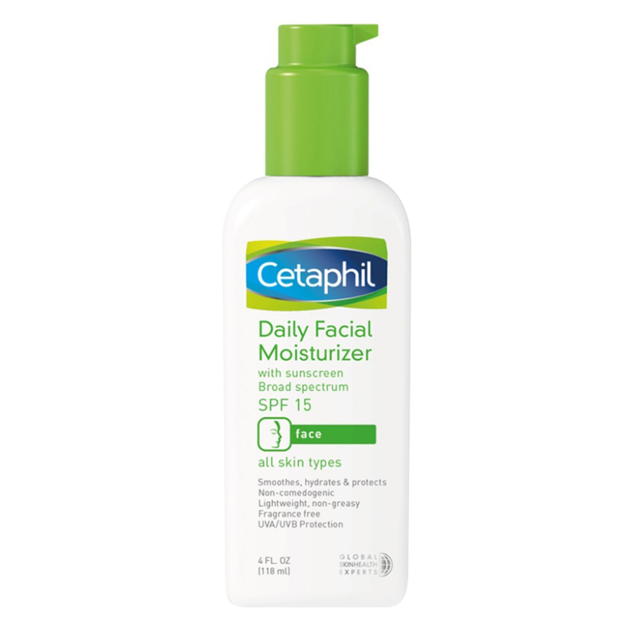 Kem Dưỡng Ẩm Cetaphil Daily Facial Moisturizer SPF15 (118ml) - 4330060449515,3499320004206