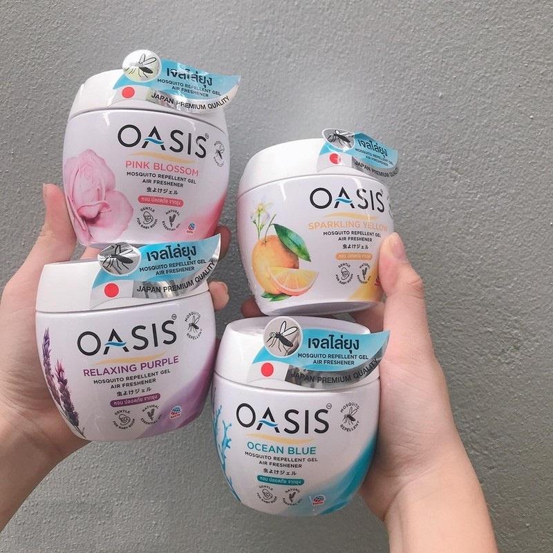 Sáp thơm phòng, đuổi muỗi OASIS 180g