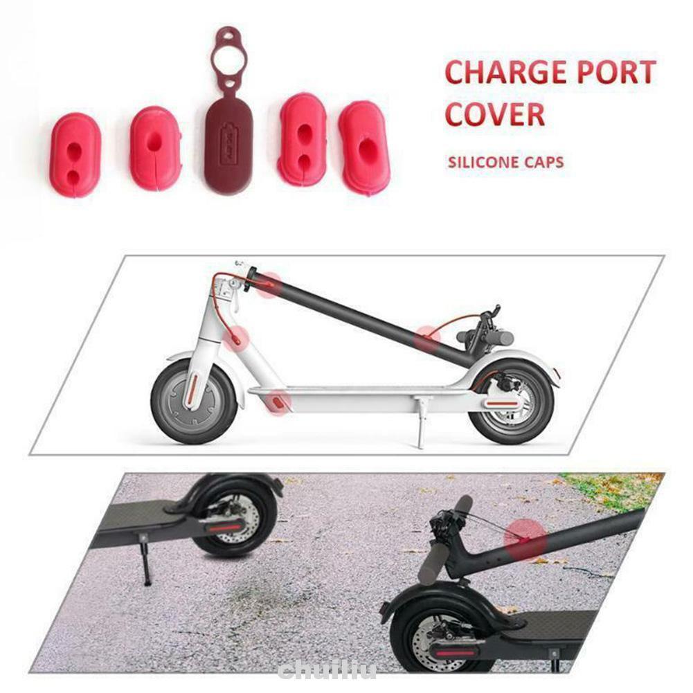 Nắp Đậy Cổng Sạc Bằng Cao Su Chống Nước Chống Bụi Mini Cho Xiaomi M365