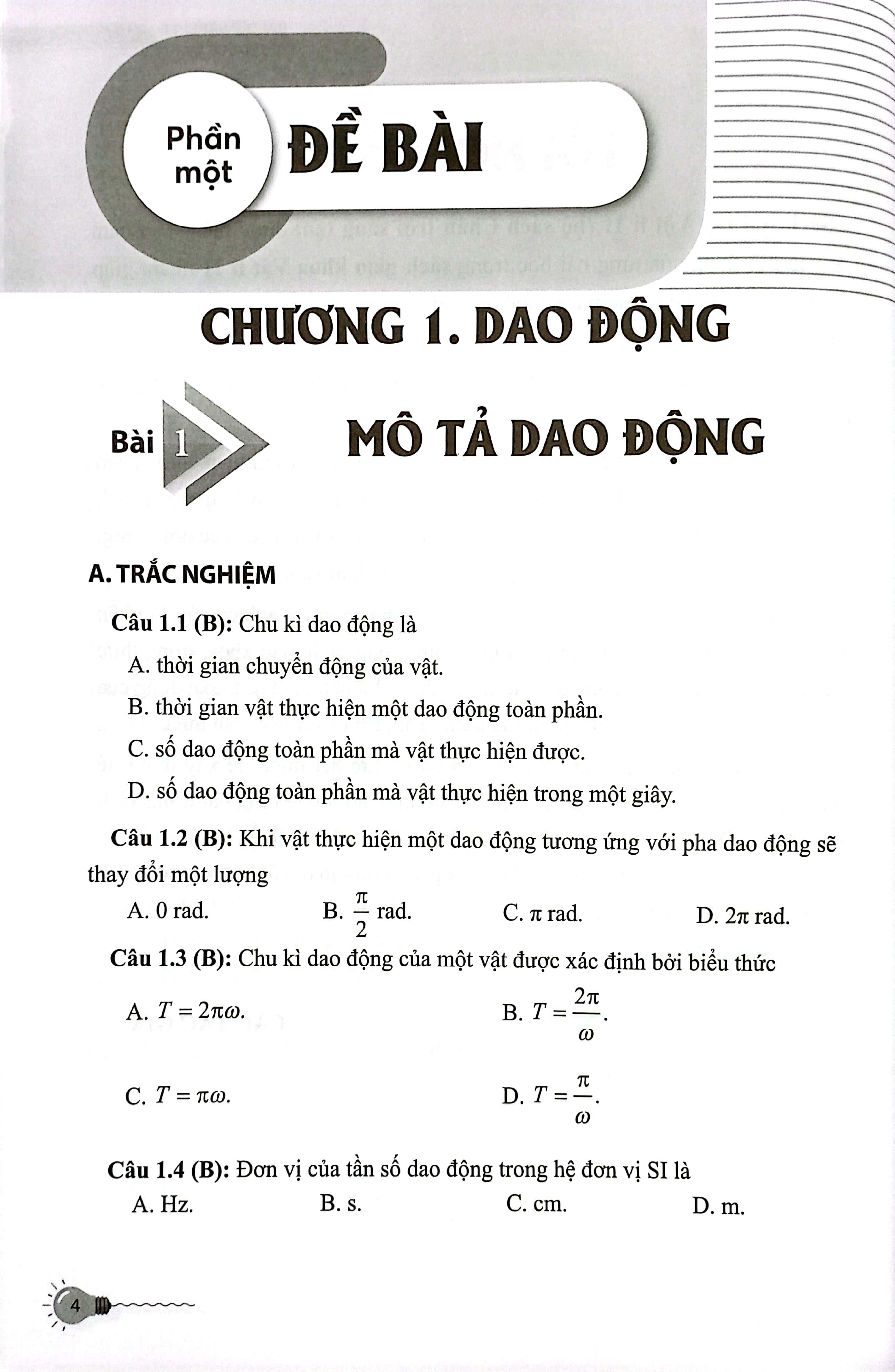 Bài Tập Vật Lí 11 (Chân Trời) (Chuẩn)