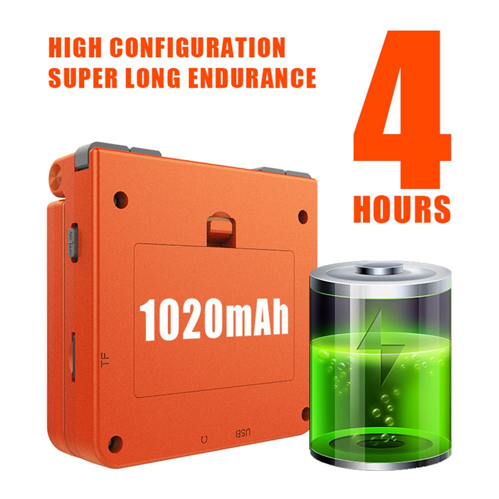 Flip Handheld Console 3-inch IPS Screen Open System Game Console with 16G TF Card Built in 2000 Games Portable Mini