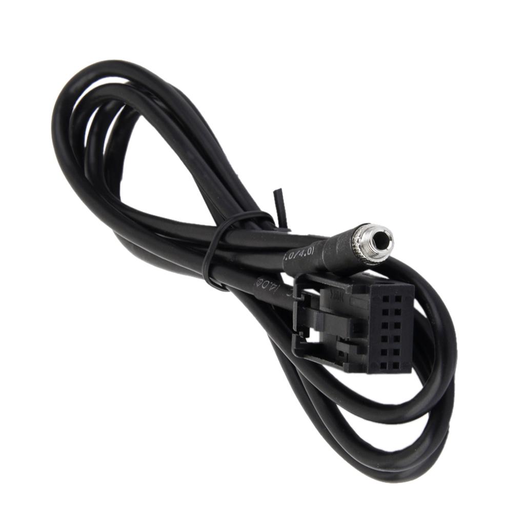 Music 3.5mm Female Jack Car USB Aux-in Adapter Cable FOR 2003-08 BMW E85/E86