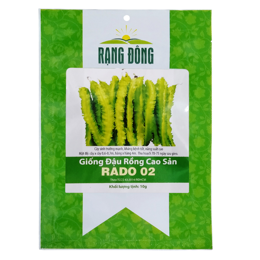 Bộ 2 Túi Hạt Giống Đậu Rồng/ Đậu Khế 10g