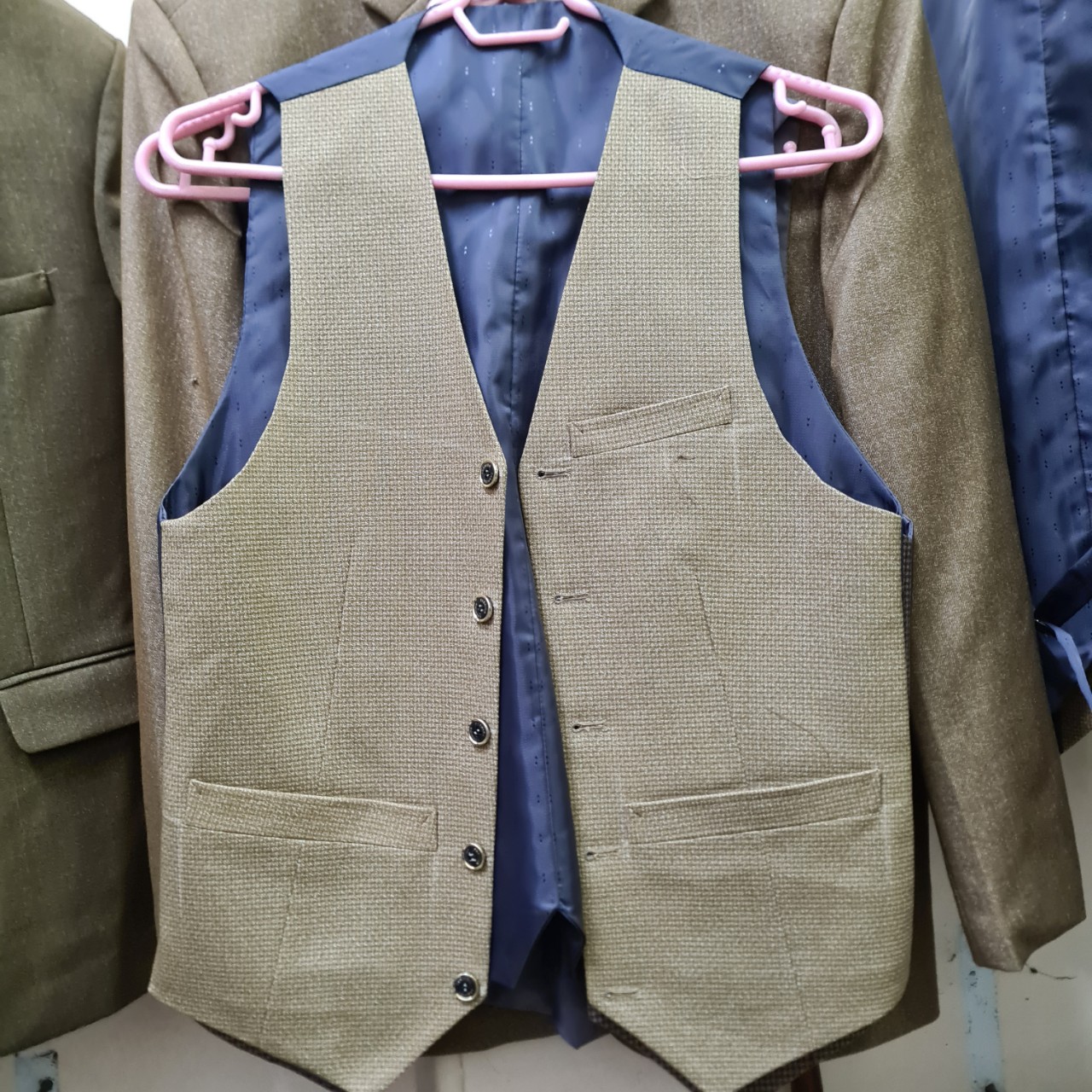 Áo Vest Gi-let vải Len mặc giữ ấm, làm đẹp, ship nhanh trong 3h