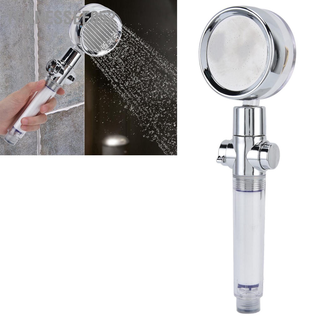 Vòi Sen Tăng Áp Cánh Quạt, Có Lõi Lọc Làm Sạch Và Đầu Xoay 360 Độ Cao Cấp