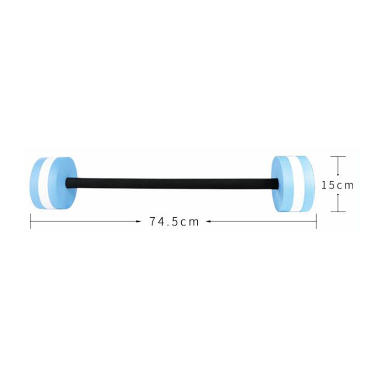 Water Dumbbells Water Aerobics Weights Aquatic Exercise Dumbbells ,Durable EVA Aquatic Swim Barbell for Men Women Water Sports Swimming