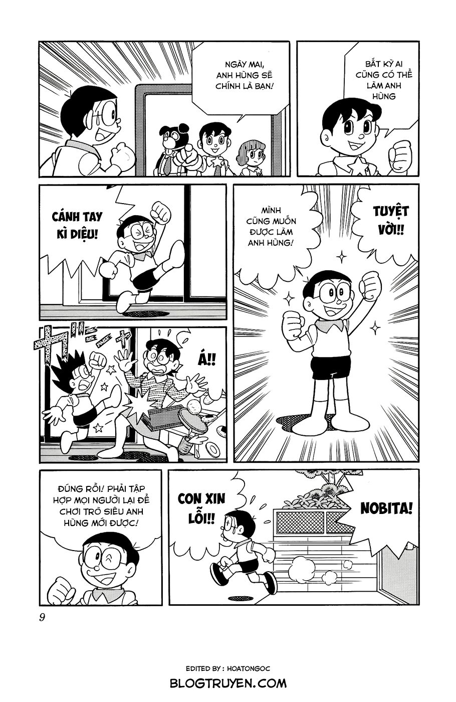 doraemon - nobita và những hiệp sĩ không gian chapter 1 12