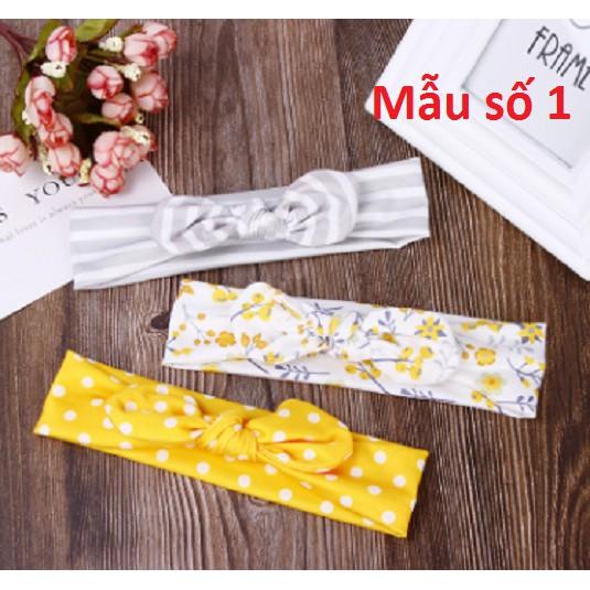 Set 3 băng đô tóc ngọt ngào cho bé gái