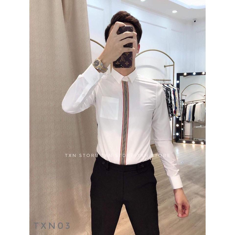 Sale Các mẫu áo sơ mi nam nữ ảnh thật siêu chất .